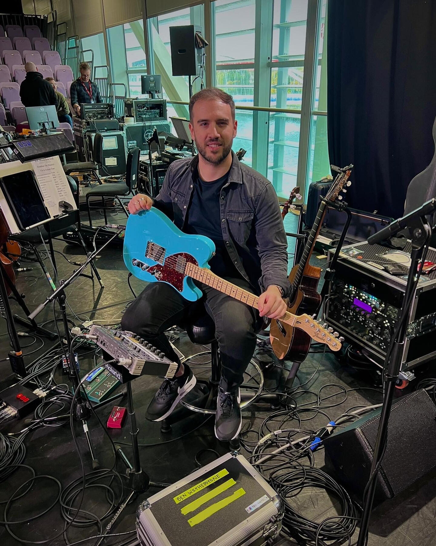Hamilton UK & Ireland tour rehearsals, Salford — November 2023.