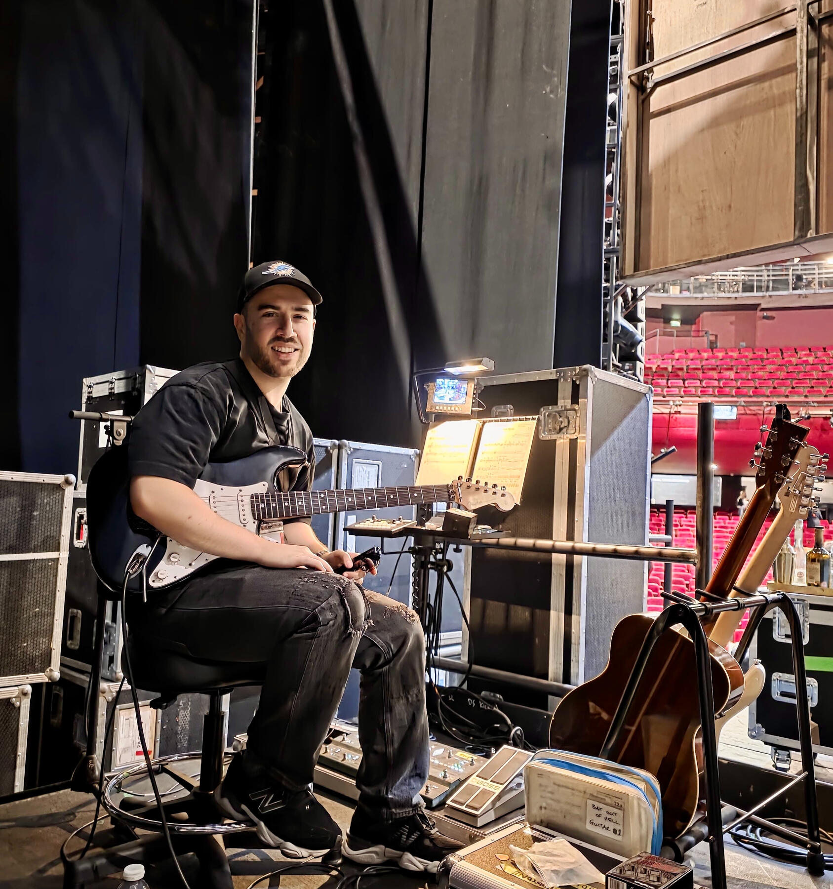 Onstage — Leicester Curve, June 2025.